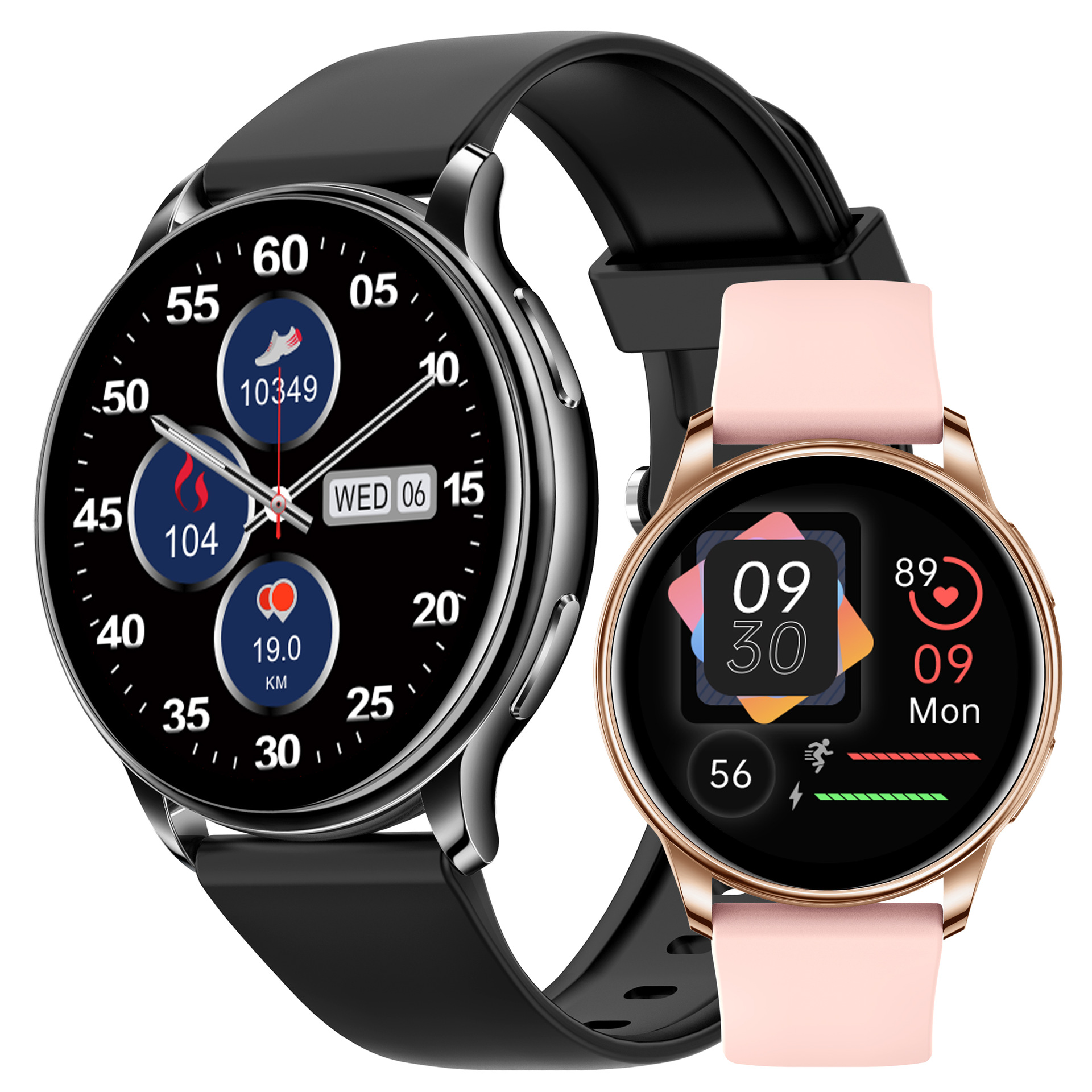Y33 Smart Watch 1.32Inch Bluetooth Call True Heart Rate Step Sleep Body Temperature Monitoring Ladies Watch