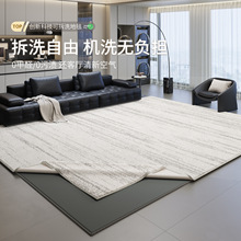 可拆洗地毯客厅轻奢高级感意式防污耐脏易打理隔音家用沙发茶几垫