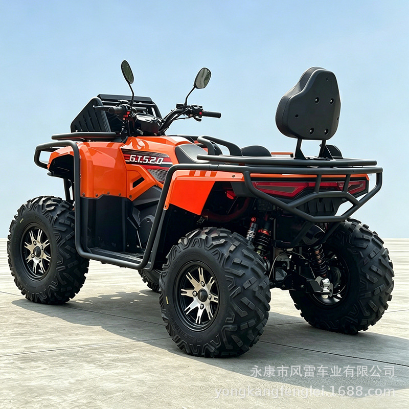 Cuatrimoto ATV 4WD Todo Terreno 500cc de Hierro y Plástico con Refrigeración por Agua image 5