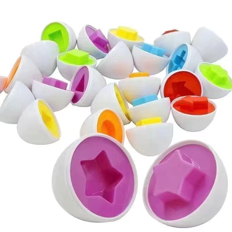 Realistic removable cognitive geometric smart toy