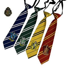 Harry Potter wears no tie, female JK Snake Yard, Slytherin, Gryffindor, Ravenclaw, Hufflepuff, DK male