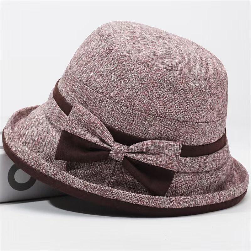 Fashionable Women's Hats for Autumn and Winter, Middle-Aged and Elderly Fisherman Hats, Warm Bucket Hats for Mothers, Elegant and Stylish Casual Hats That Are Versatile Fashionable Women's Hats for Autumn and Winter, Middle-Aged and Elderly Fisherman Hats, Warm Bucket Hats for Mothers, Elegant and Stylish Casual Hats That Are Versatile