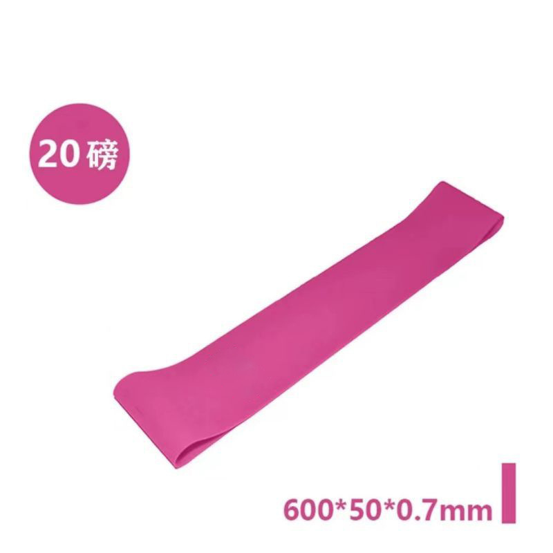 TPE-elastic ring light red 600*0.5*0.7-20 pounds without standard