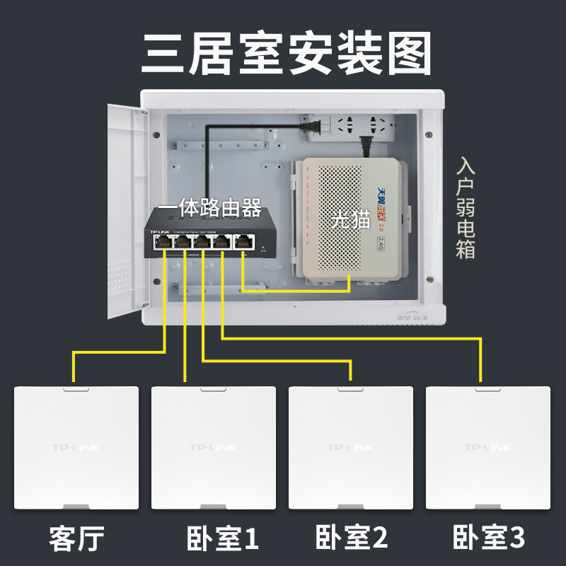 TPLINK千兆WiFi6无线AP路由器1800M家用全屋网络覆盖wifi6无线面