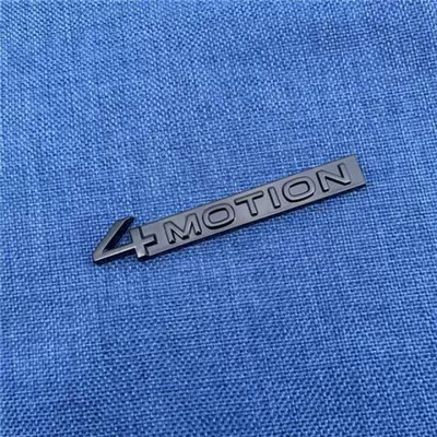 for Volkswagen Tayron X, tailgate: Car logo - standard-four-wheel-drive-badge-pure-black