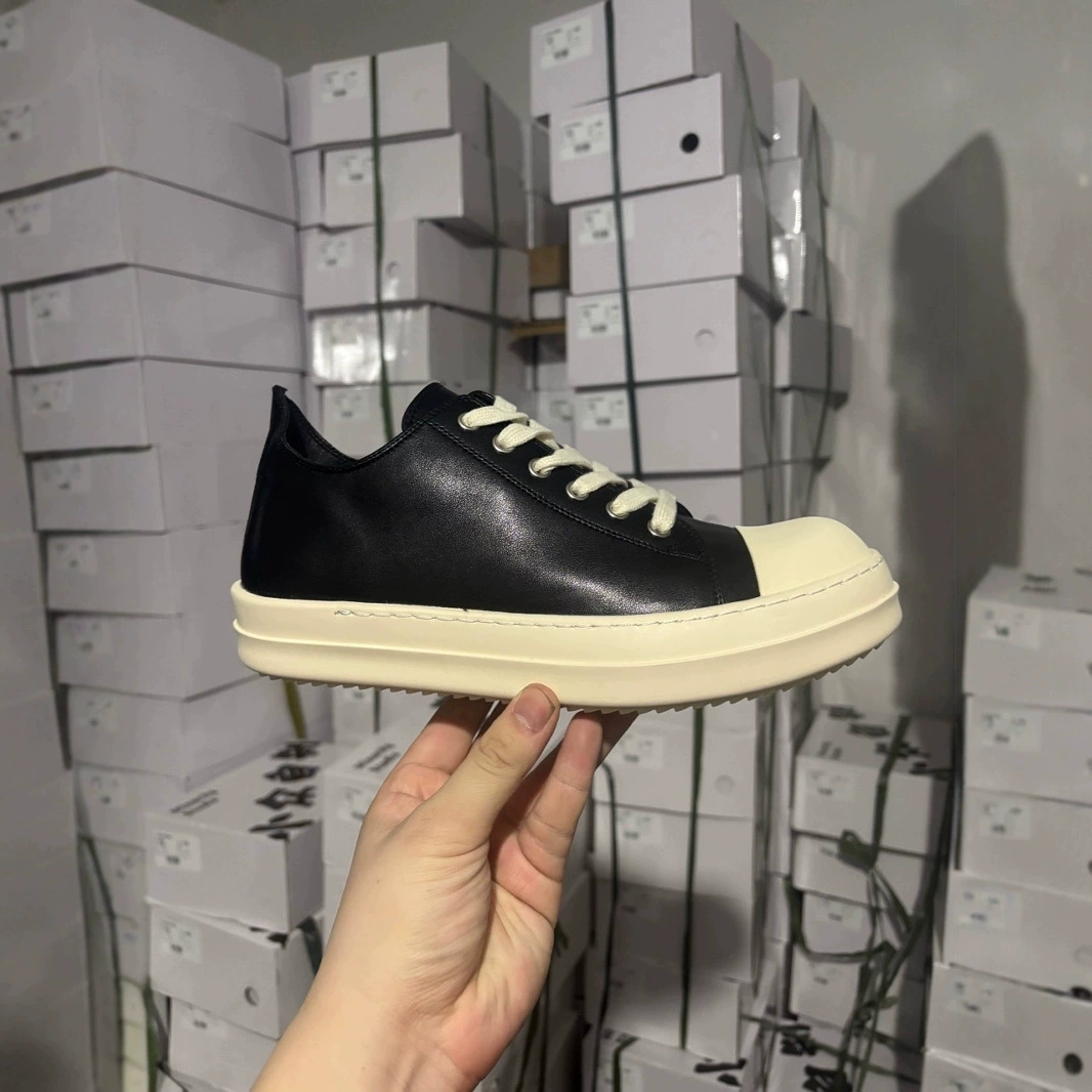 Большая голова обувь мужская летняя толстая подошва 6,5 увеличить повседневную черную обувь на доске