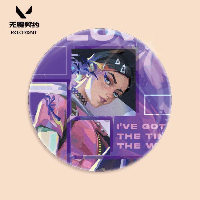 バージバッジ、Valorant、Jiefeng、Mudie、二次元周辺アクセサリー|undefined