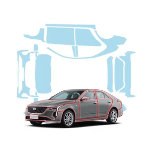 24-26 Cadillac CT4 üçün TPU cızılmayan qoruyucu film