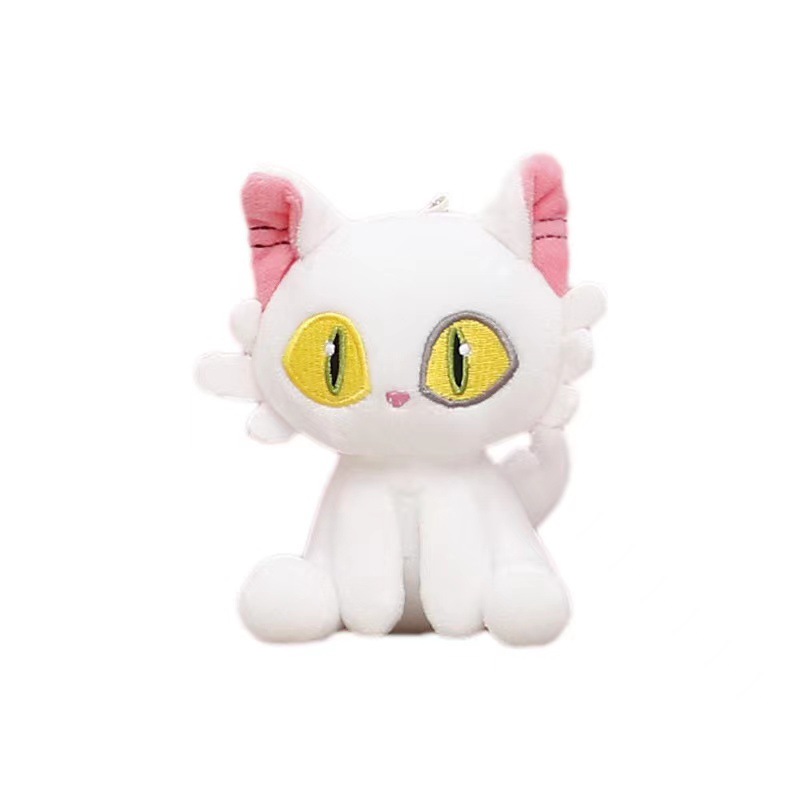 Cross-border lindo Bell Bud viaje pequeño colgante de peluche muñeca de juguete gatito bolsa colgante llavero muñeca