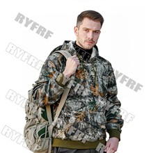 跨境迷彩七区发热卫衣冬季保暖上衣智能USB恒温电热服外套男欧美