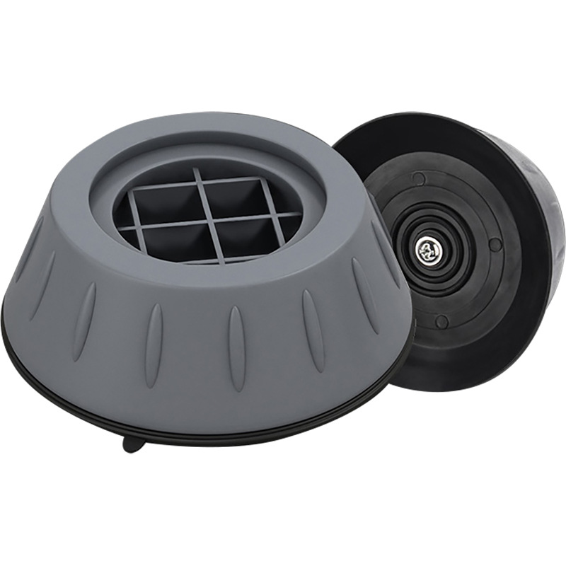 Almohadilla para el pie de la lavadora de tambor transfronterizo para aumentar las piernas Almohadilla antideslizante general y antivibración Base de refrigerador de goma de elevación fija