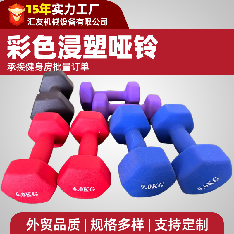 Colorful Dumbbells for Women's Fitness, Home Dumbbells for Full Body Shaping, Arm Muscle Training, Abs Training, Youth Barbell Equipment