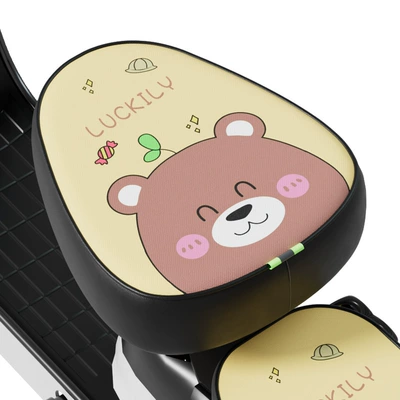 Cover Summer Waterproof Sunscreen Emmayadi: Electric car cushion - waterproof-sunscreen-candy-bear-front-seat
