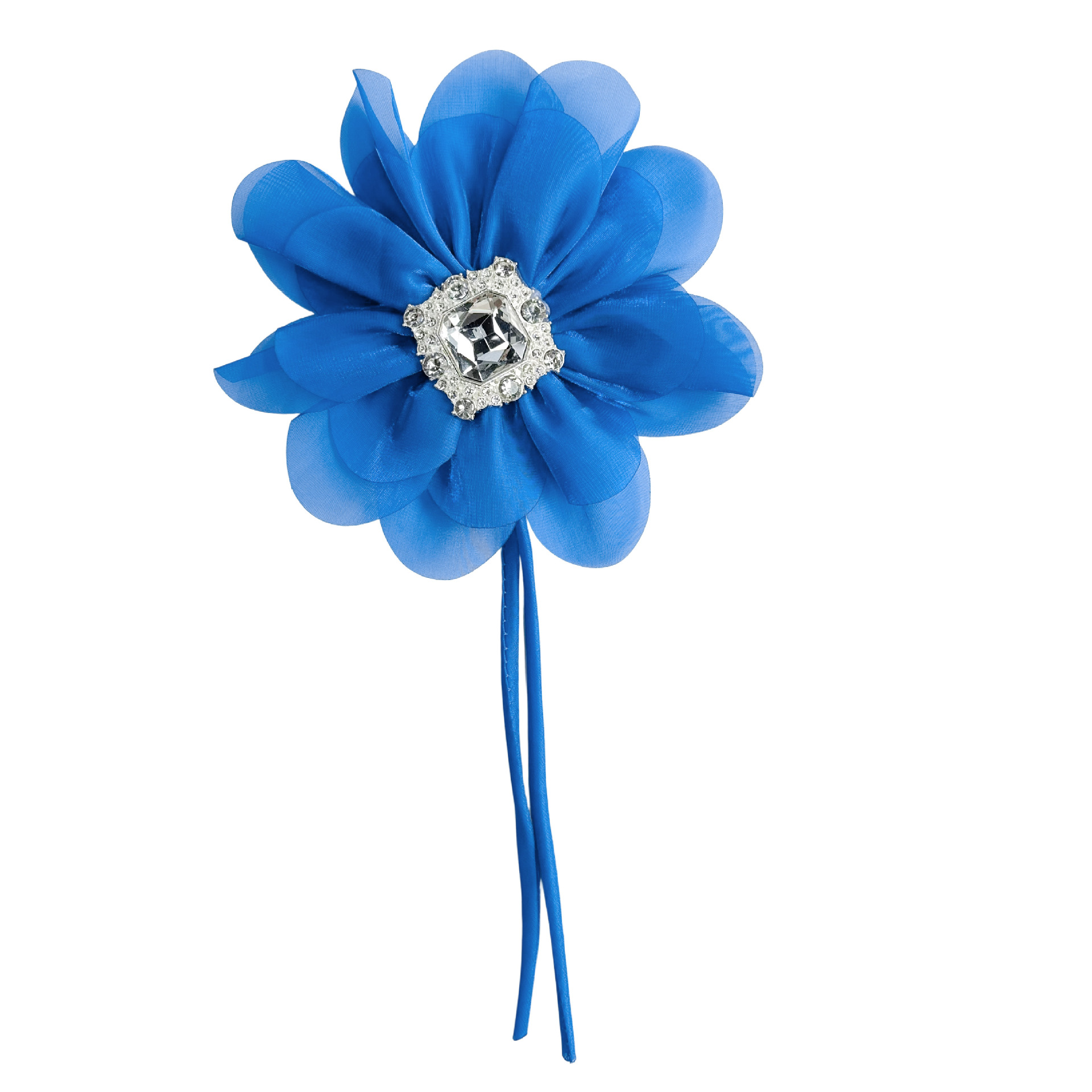 Inventario de flores de chiffon accesorios para el cabello de niños banda de cabello de diamantes multicolores flores de cabello material de ropa hecha a mano niñas clip de cabello