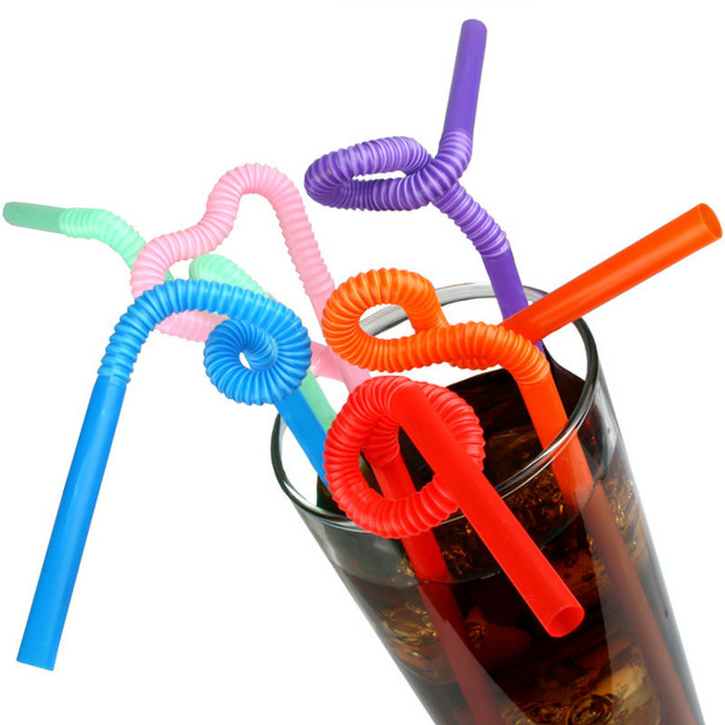Disposable Color Single Art Variables Stretch Bending Beverage Fruit Juice Food Grade Environmental Protection Art Straw Disposable Color Single Art Variables Stretch Bending Beverage Fruit Juice Food Grade Environmental Protection Art Straw
