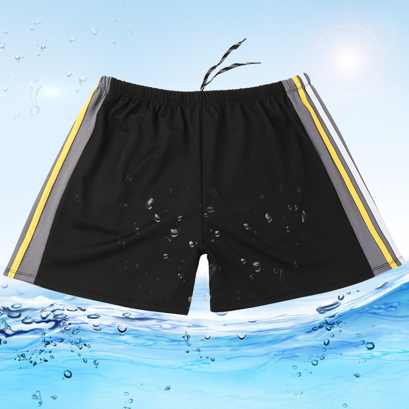 Bañador de los hombres más tamaño adulto moda Anti-vergüenza más pantalones cortos sueltos transpirables playa vacaciones playa bañador