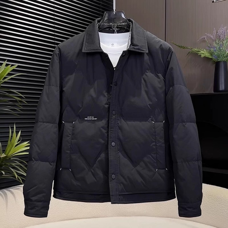 2025 New Handsome Men's Winter New down Jacket Warm Jacket Casual Business Commuting Wear