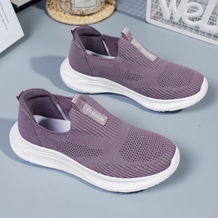 Spring and Summer Mother's Shoes, Soft-Soled Non-Slip Old Beijing Cloth Shoes, Lightweight Shoes for the Elderly, Sports Shoes for Middle-Aged and Elderly People