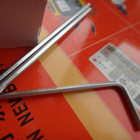 PBSWISSTOOLS内六角扳手PB210/2六角匙英制公平头HEX KEY WRENCH