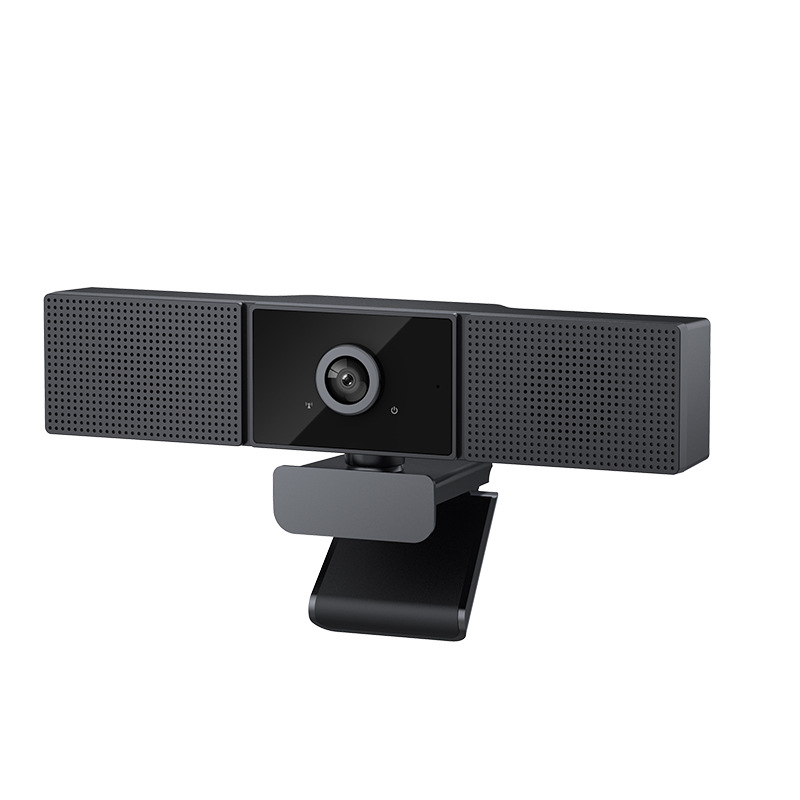 新款电脑摄像头内置麦克风免驱动立体双声道升音响直播网络摄像头