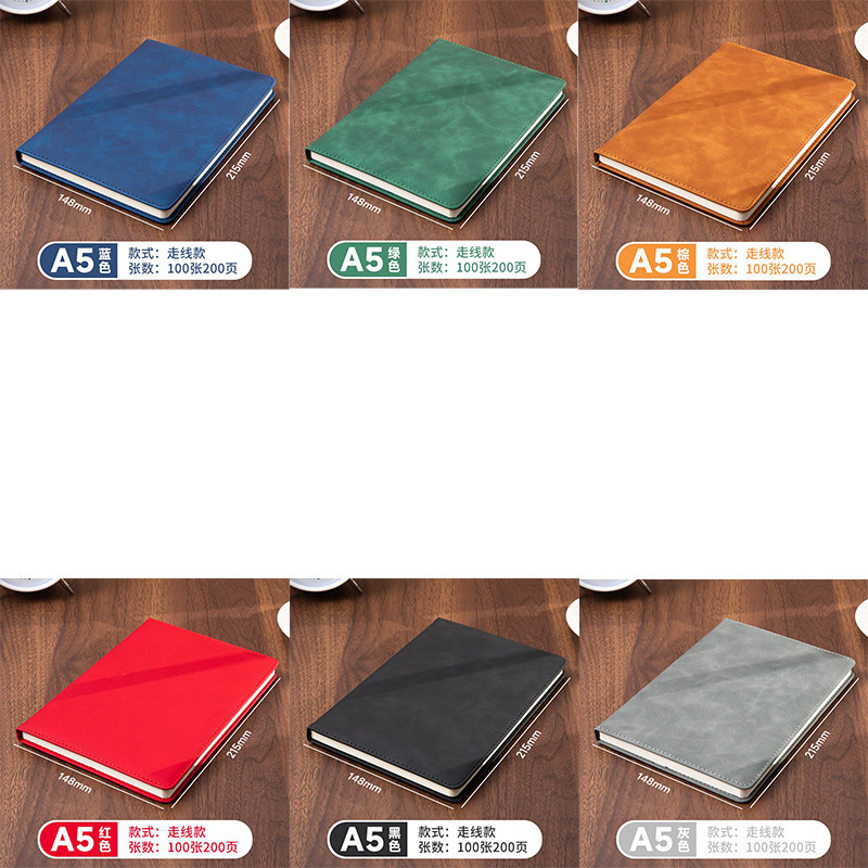 Especial transfronterizo para comercio exterior A5 juego de portátiles, bloc de notas de negocios, cuaderno de oficina, papelería al por mayor