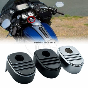 Harley Road Glide üçün dəyişdirilmiş alışdırma açarı və kilid qapağı.