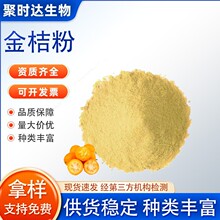 金桔粉金桔果粉水溶性金桔提取物固体饮料小金橘粉原料现货供应
