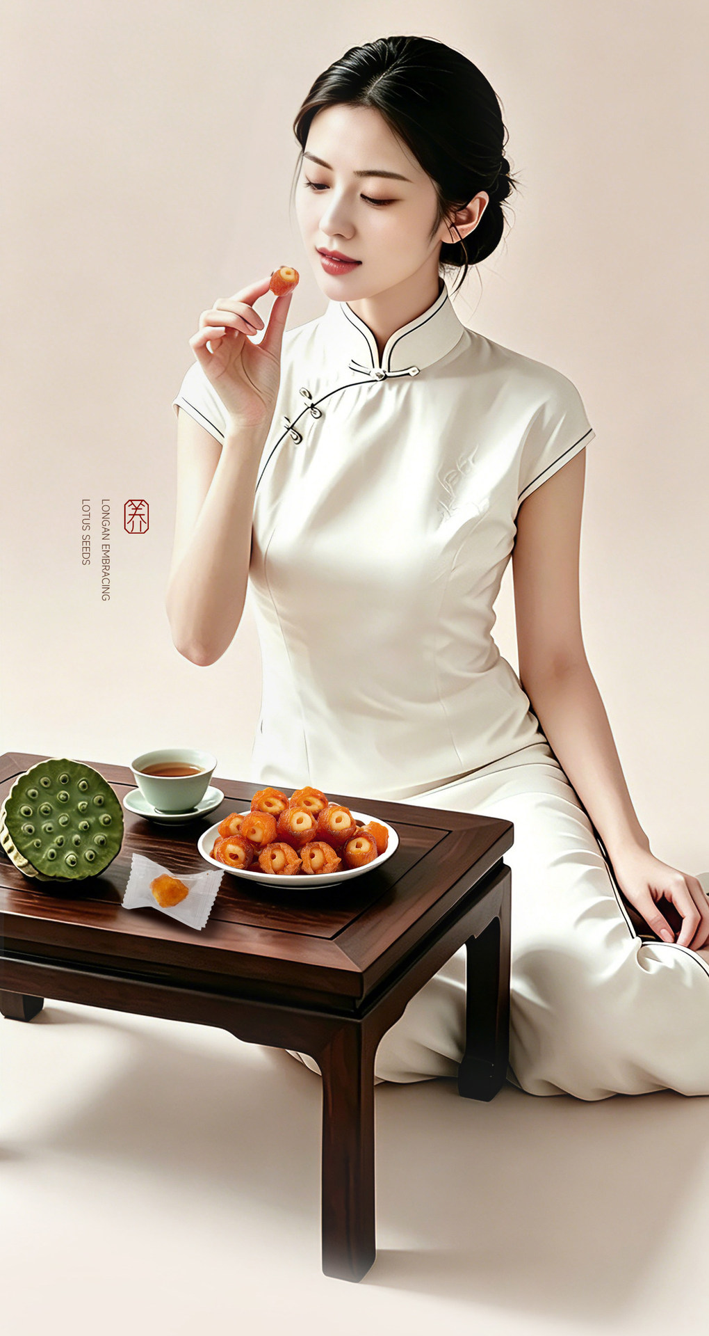 Longan with Lotus Seed Snack Gui Yuan Bao Lian Zi 60g Ready to Eat Dried Fruit Treat key features
