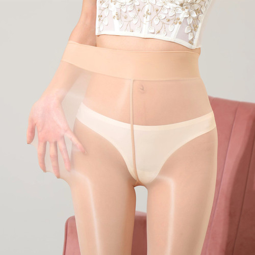 8D ultra-thin large size aurora horse oil stockings bare legs artifact stockings high elasticity shiny smooth sexy anti-snatch pantyhose