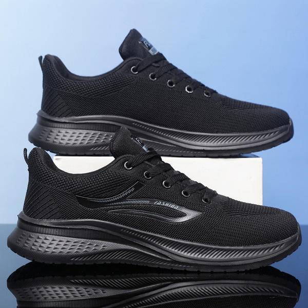 Lightweight demi-season casual breathable running sneakers for men…