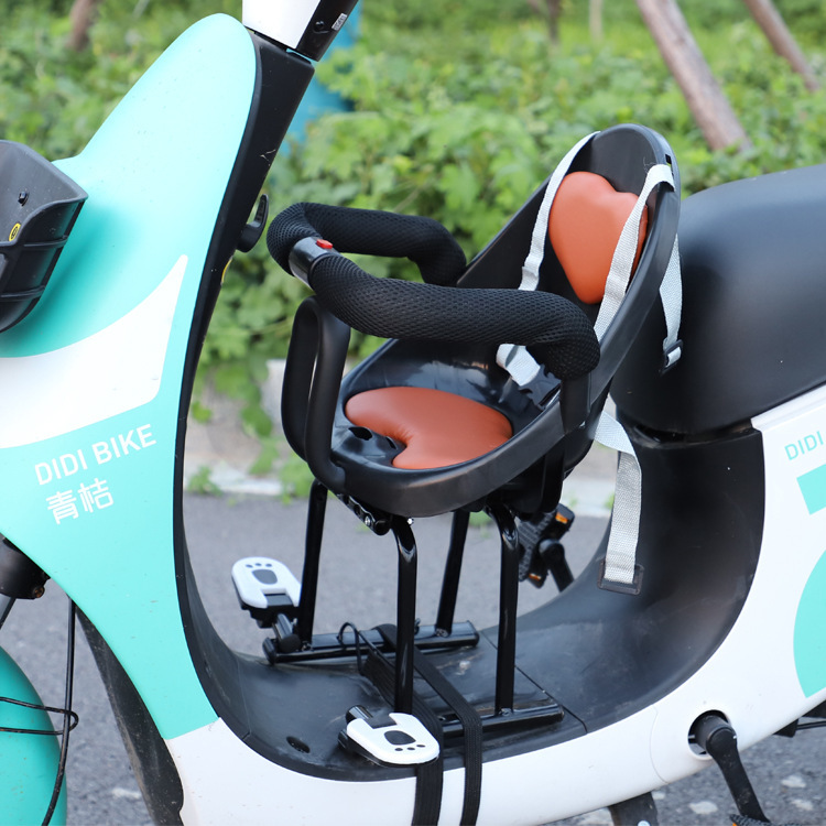 Electric Motorcycle children sitting chair front seat for baby baby children battery car scooter safety seat front seat