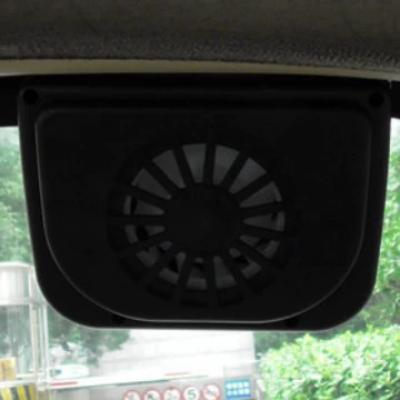 0.3W solar car ventilation fan exhaust fan car exhaust fan parking cooler radiator car gills