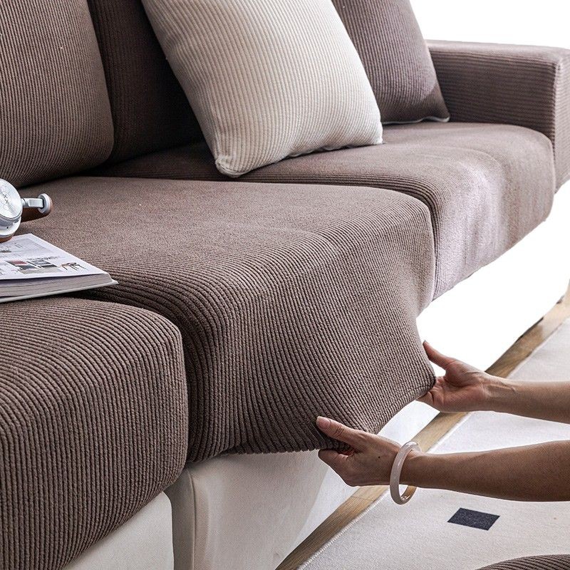 Sofá cubierta todo incluido respaldo cubierta impermeable antideslizante 2025 nuevo cojín de sofá cuatro estaciones cubierta de tela universal sofá sombrero