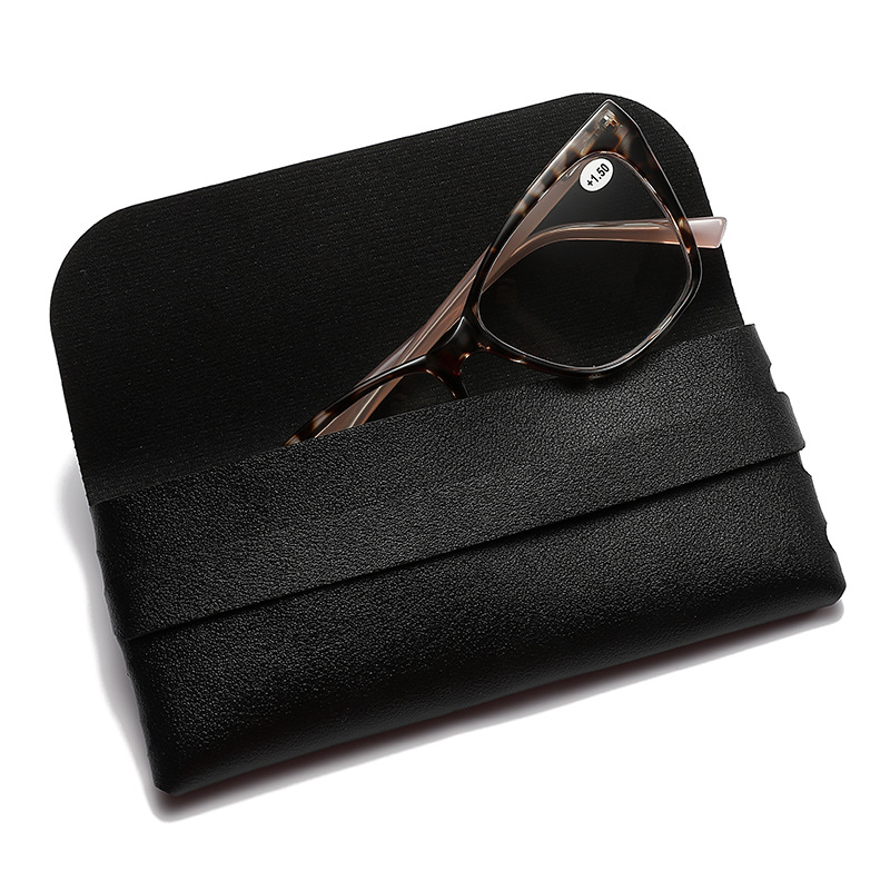 New PVC Leather Strap Sunglasses Case 2023 Fashion Soft Bag Sunglasses Case Trendy Aviator Sunglasses Case Wholesale