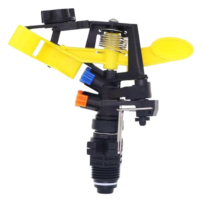 4 puntos ajustable rociador de brazo basculante de plástico rociador giratorio automático riego de jardín artefacto riego de jardín rociador