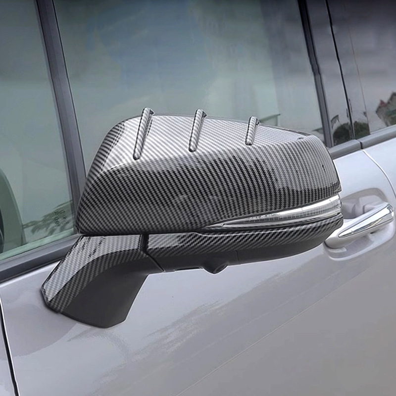 Suitable for 16-22 Toyota Tacoma N300 mirror cover rearview mirror shell carbon fiber pattern