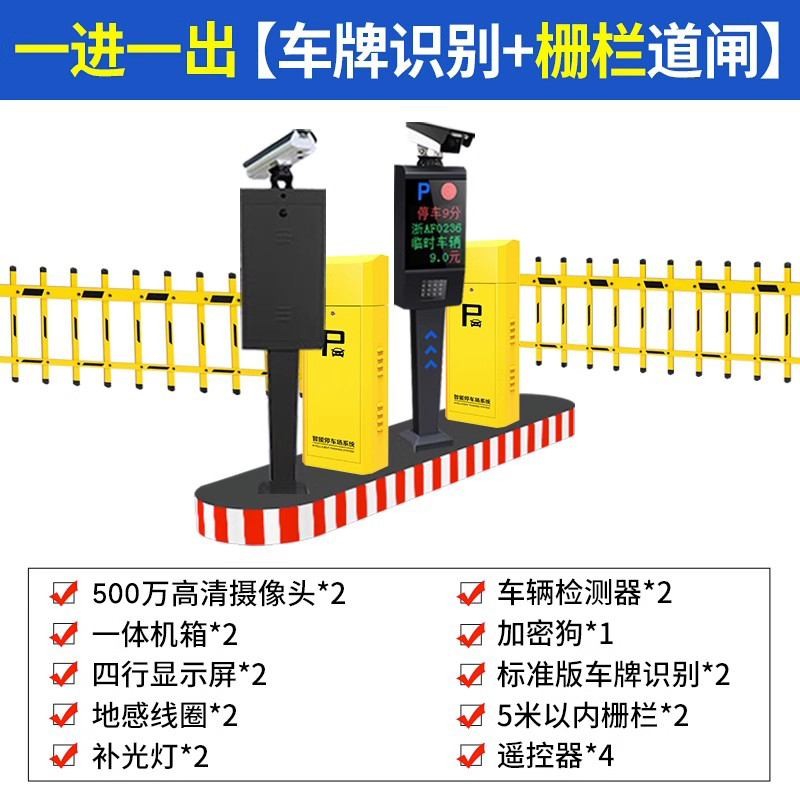 [모델] 1인 1아웃 [배리어 게이트 2개 포함]