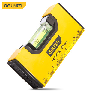 Powerful Tool Mini Level High-Precision Magnetic Level Ruler Portable Measuring Ruler Dl290100