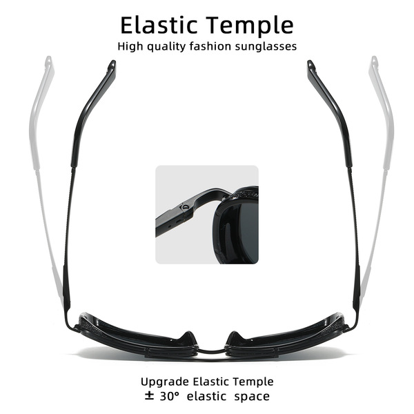 Square travel sunglasses