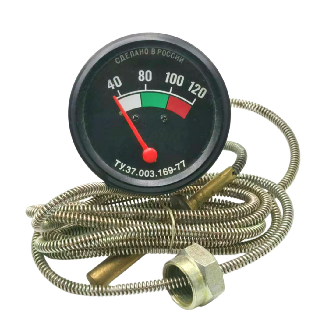 Cross-border product suitable for MTZ tractors, Russian agricultural machinery water temperature gauge, 1.8m long mechanical water temperature gauge
