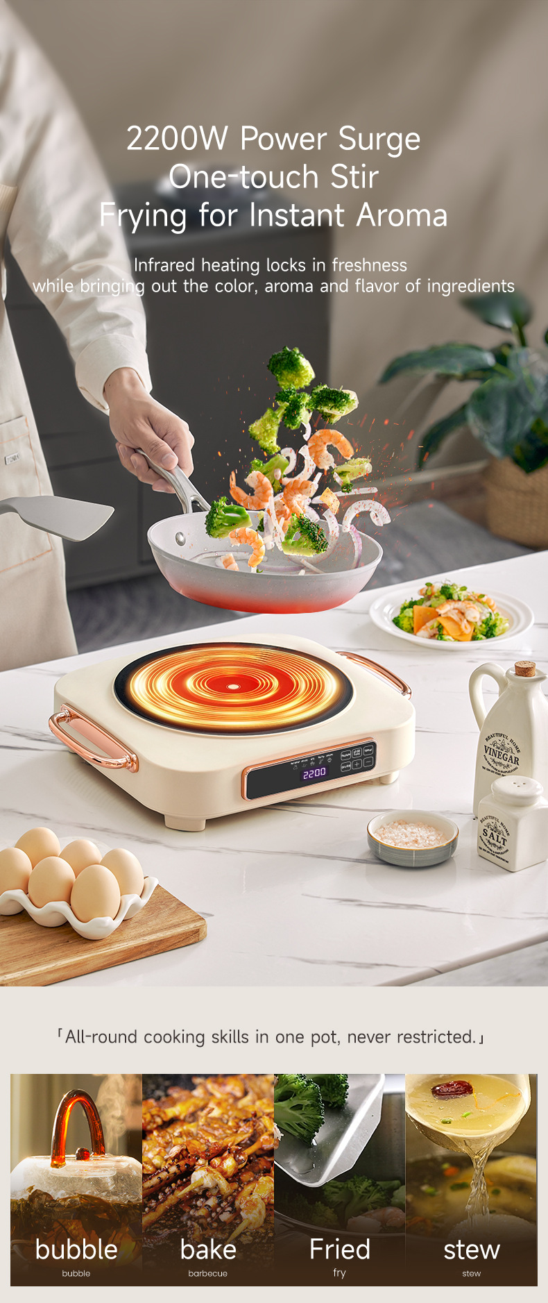 Induction Cooker For Tea Brewing Household Electric Ceramic Stove_voghion.com