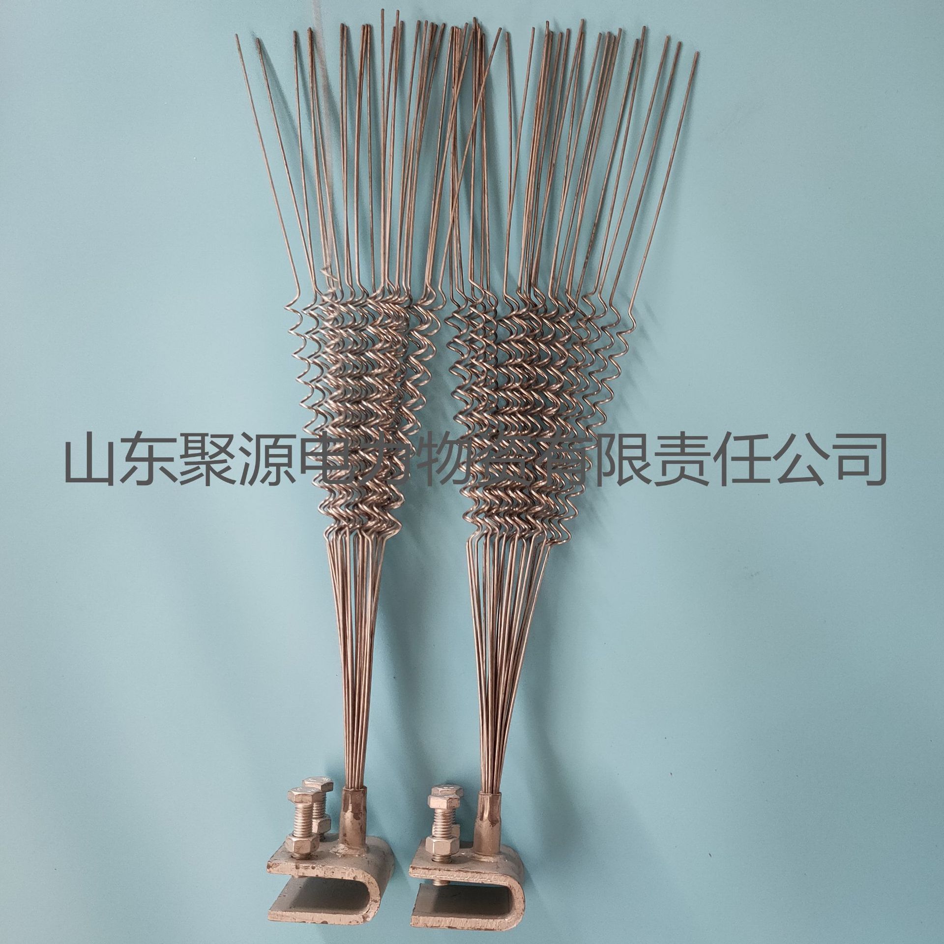 厂家现货供应防鸟刺电力线路铁塔驱鸟器弹簧防鸟刺