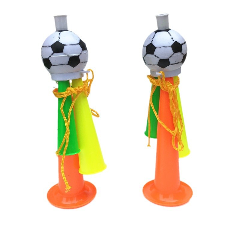 Football Trumpet Fans Love Small Three-tone Trumpet Toy Cheer Props Cheer Trumpet World Cup Trumpet