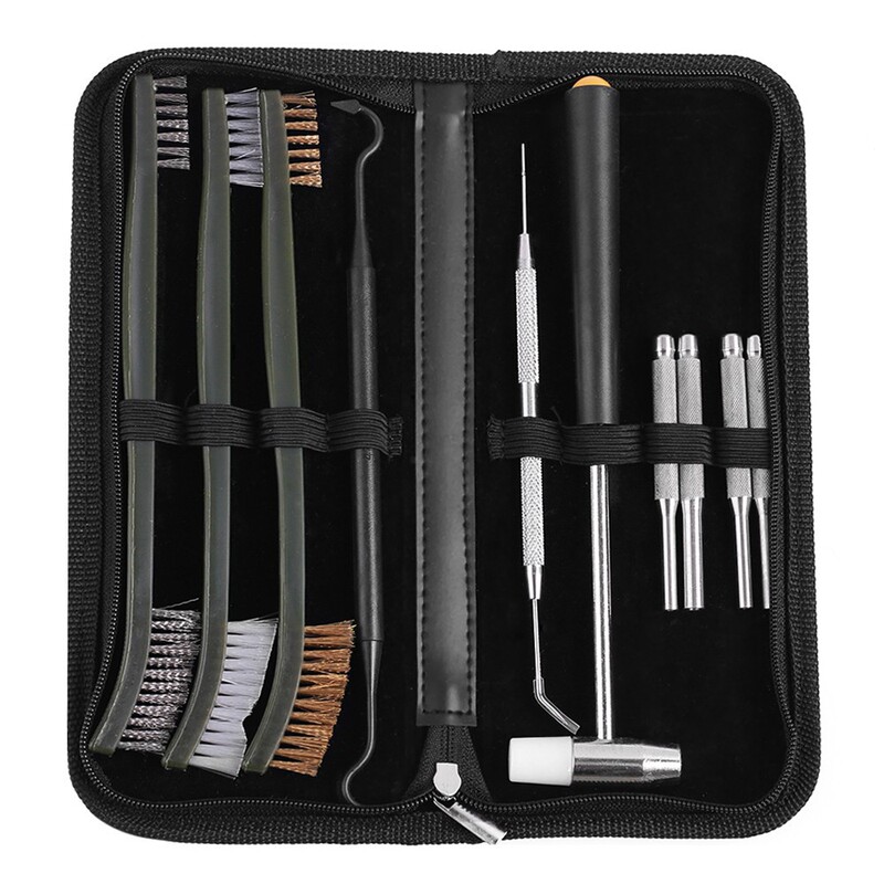 Multifunctional cleaning tool kit pipe brush cleaning tool set car machine disassembly cleaning maintenance tool