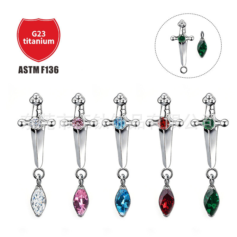 Labret stud lip piercing jewelry styling detail