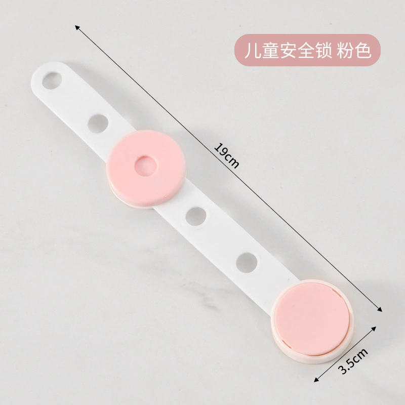 Child Safety Drawer Lock Melbonsen, Transparent 3M Adhesive, Adjustable 11.3/16.7 cm