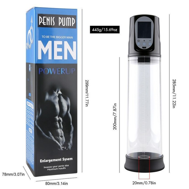 Foreign Trade Airplane Cup Men's Electric Masturbation Device Penis Trainer Vacuum Erection Enlarger Adult Sex Products