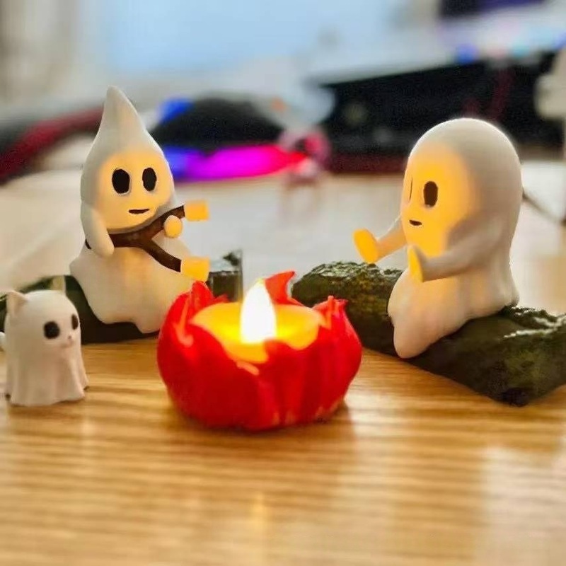 ゴースト キャンプファイヤー ギャザリング ゴースト キャンプファイヤー パーティー 樹脂オーナメント ハロウィン デコレーション|undefined