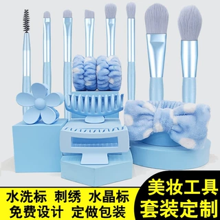 自搭套餐手腕带发带束发带发夹丝绒发箍洗漱无缝发圈皮筋化妆套装