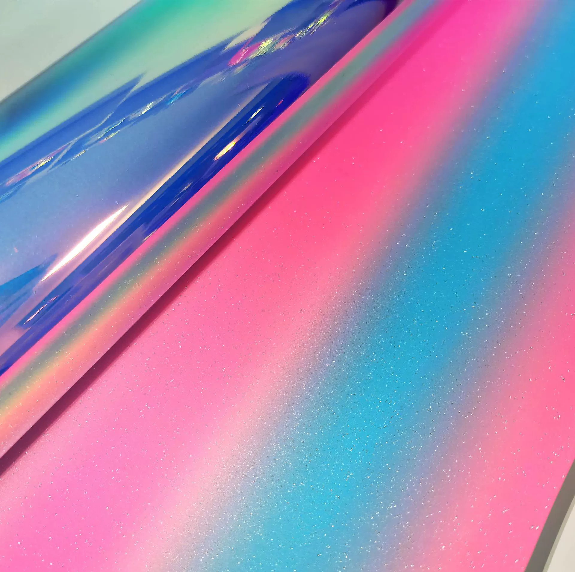Rainbow Starlight Sicks Rhizopan Star Light Gradient Colorful Flanched Pixel Phantom PET Llee Film Sicks Sickly Package
